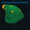 Happy knitted Christmas hat