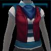 Fancy Wolf-print Vest