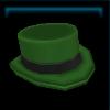 Green dressage helmet