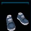 Blue sailor shoes