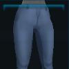 Exclusive blue pants