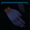 Exclusive blue gloves