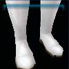 Snow white riding boots