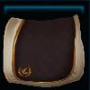 Brass and brown blanket