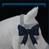 Midnight blue mane bow