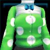 Emerald aerodynamic racing silks