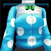 Aqua aerodynamic racing silks