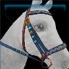 Bohemian Blues bridle