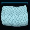Dove blue saddle pad