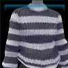 Grey Stripes Knitted Sweater