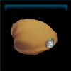 Gold and grey Druid hat