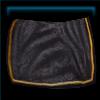 Baroque-style black blanket