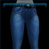 Snazzy western jeans