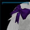 Snazzy purple tail accessory
