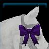 Snazzy purple bow