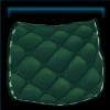 Rex Stamper green saddle pad