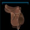 Hazelnut beginner's jumping saddle