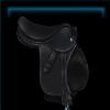 Ebony classic jumping saddle