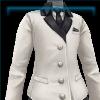 Dapper white blazer