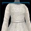 Pearl lace dress