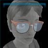James' spare glasses